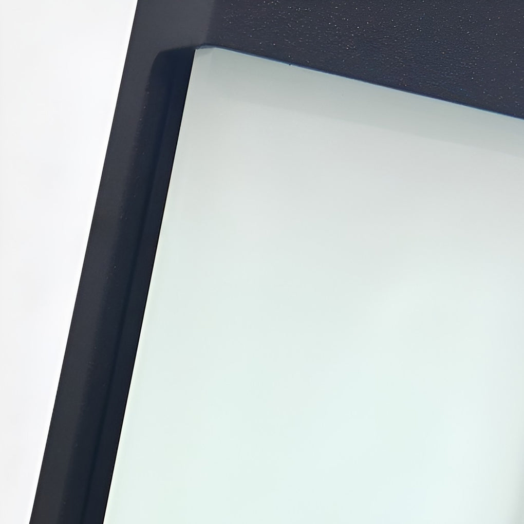 SolarNova LED Solar Wandleuchte Außen – 2er-Set, Schwarz & Wasserdicht