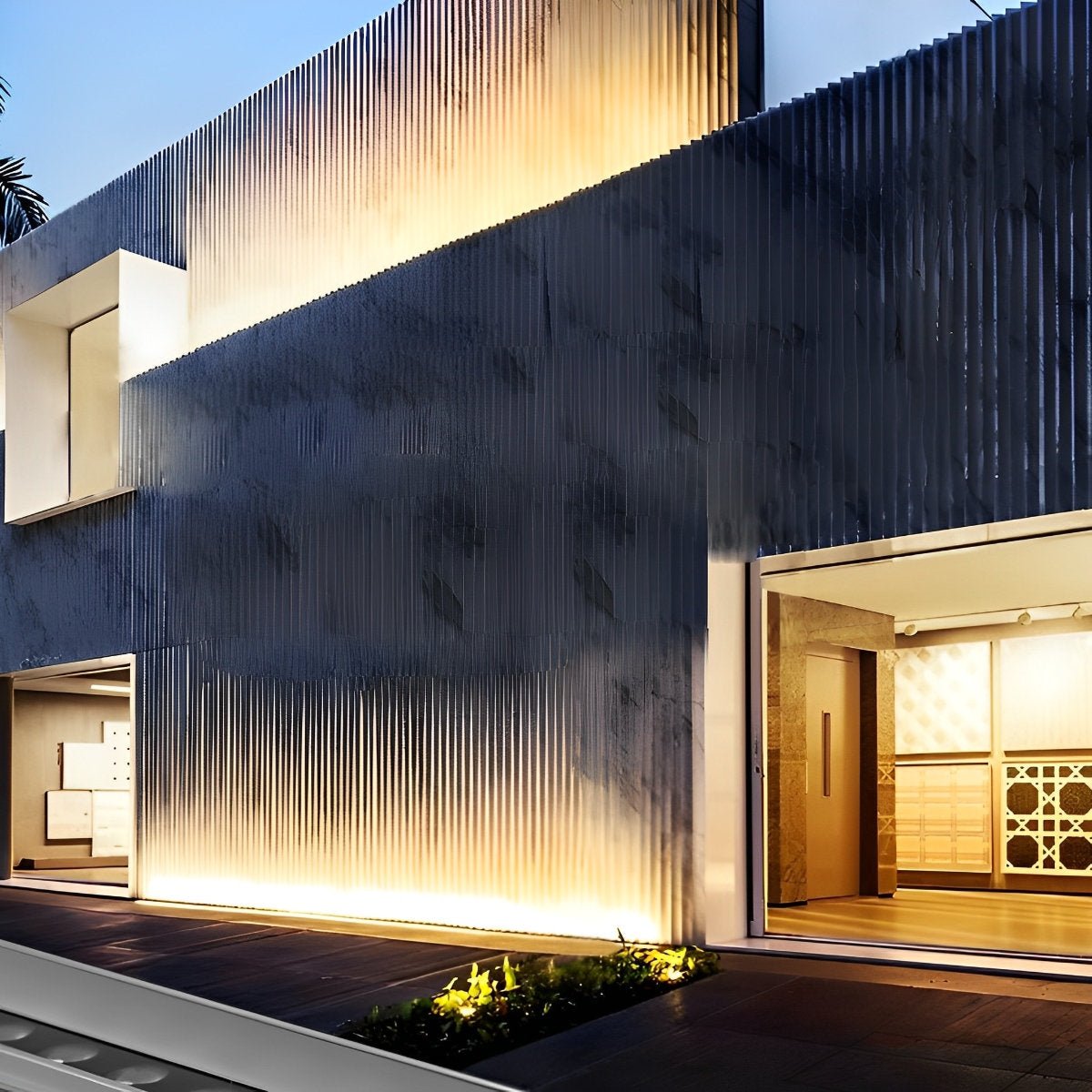 Außenwandleuchte | Wasserdicht, Energiesparend, Aluminium Gehäuse 0