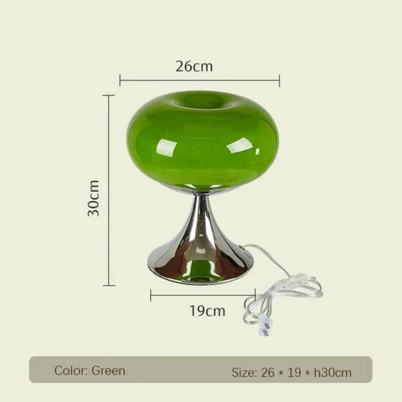 LumiApfel – Dekorative LED-Tischlampe Apfelform Weiß für Wohnzimmer