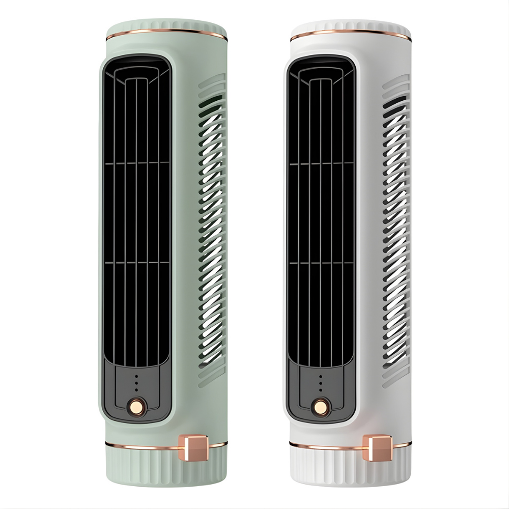 Turmventilator | Flügelloses Design, USB-Betrieb
