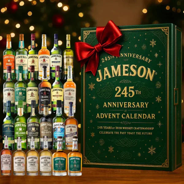 Whisky Adventskalender Klassisch 2026 - 24 Elegante Mini-Flaschen
