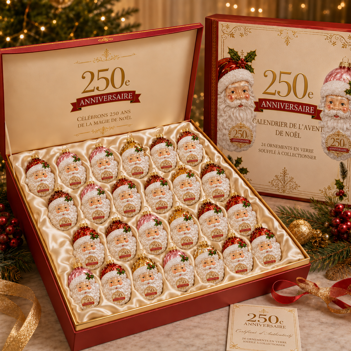 Weihnachtsdekoration 250. Jubiläum – Erinnerungsornament für die Feiertage