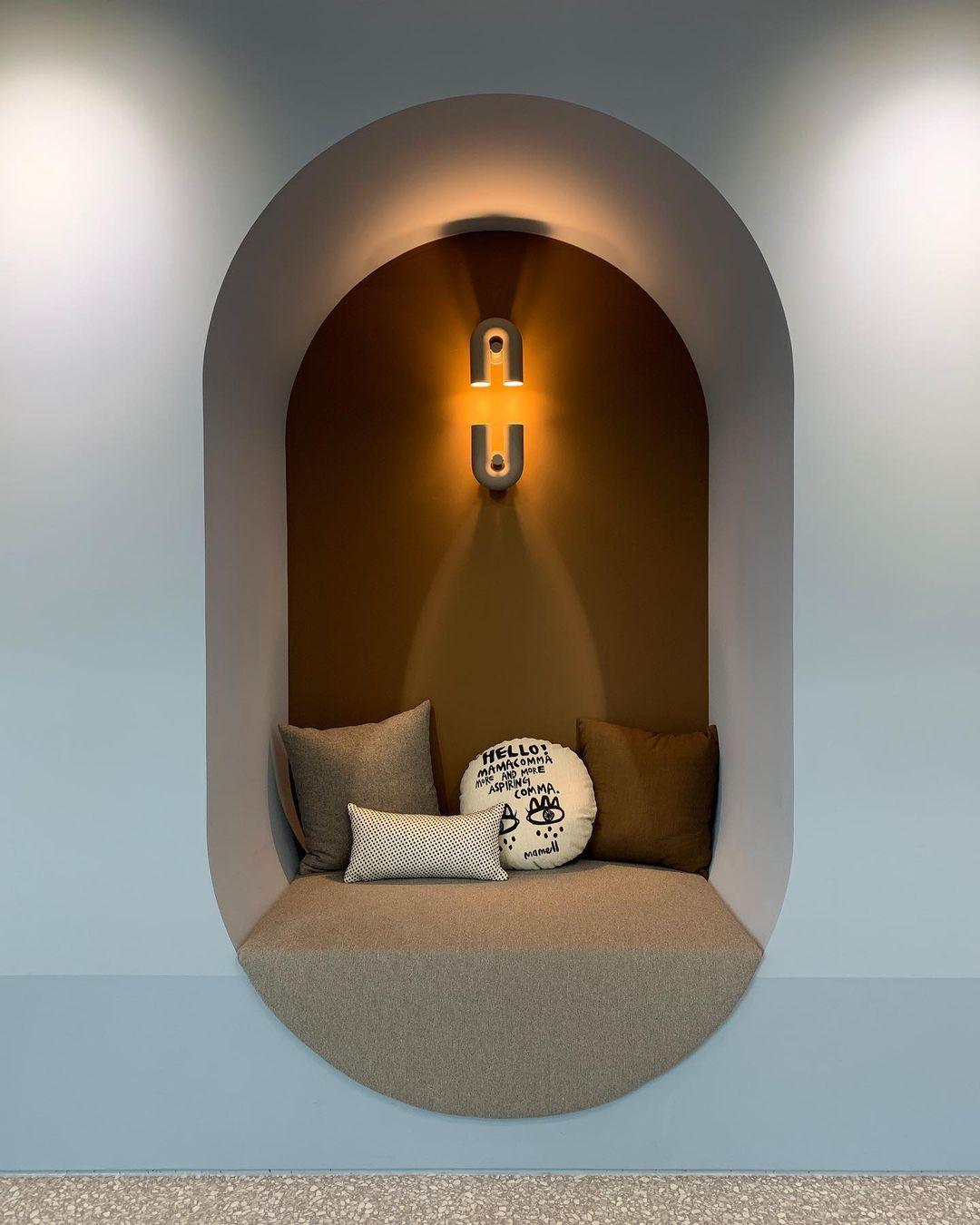 LumaCirkus – Moderne LED Wandleuchte Schwarz Stilvoll für Terrasse