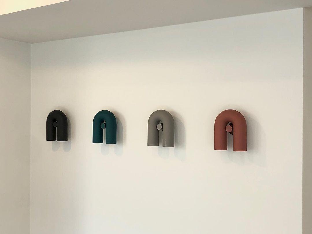 LumaCirkus – Moderne LED Wandleuchte Schwarz Stilvoll für Terrasse