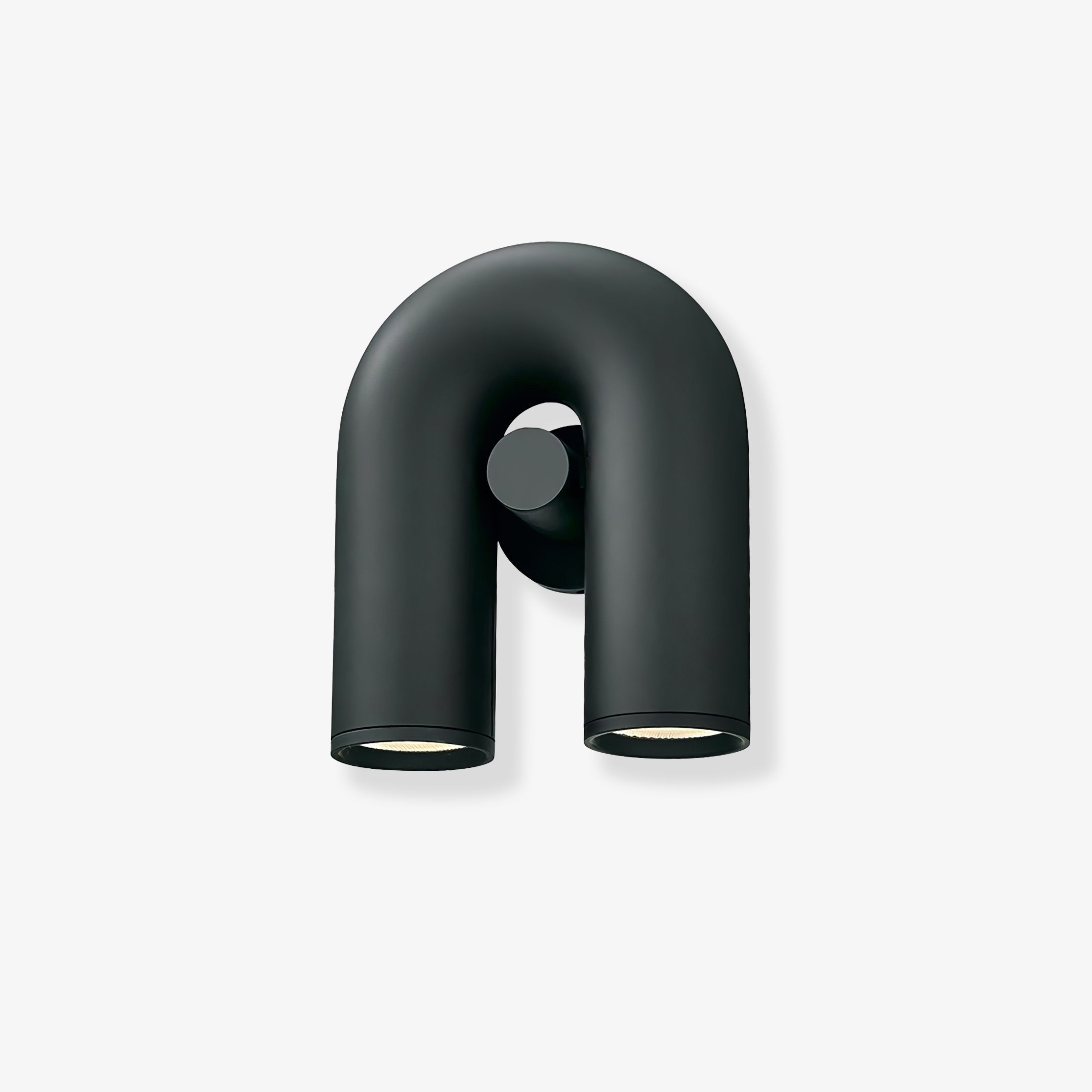 LumaCirkus – Moderne LED Wandleuchte Schwarz Stilvoll für Terrasse