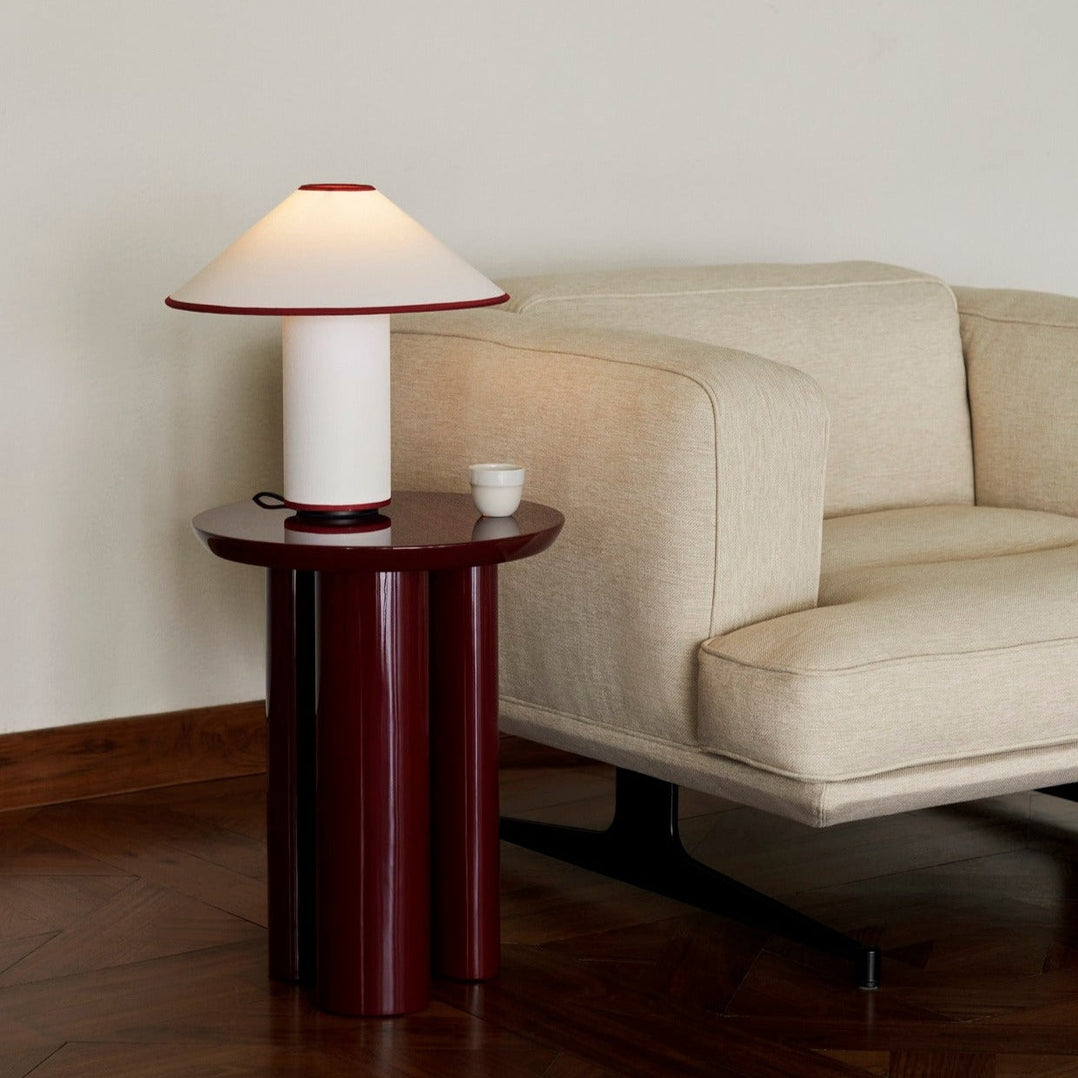 Lumora Vintage LED Tischlampe – Dimmbar Messing Wohnzimmer