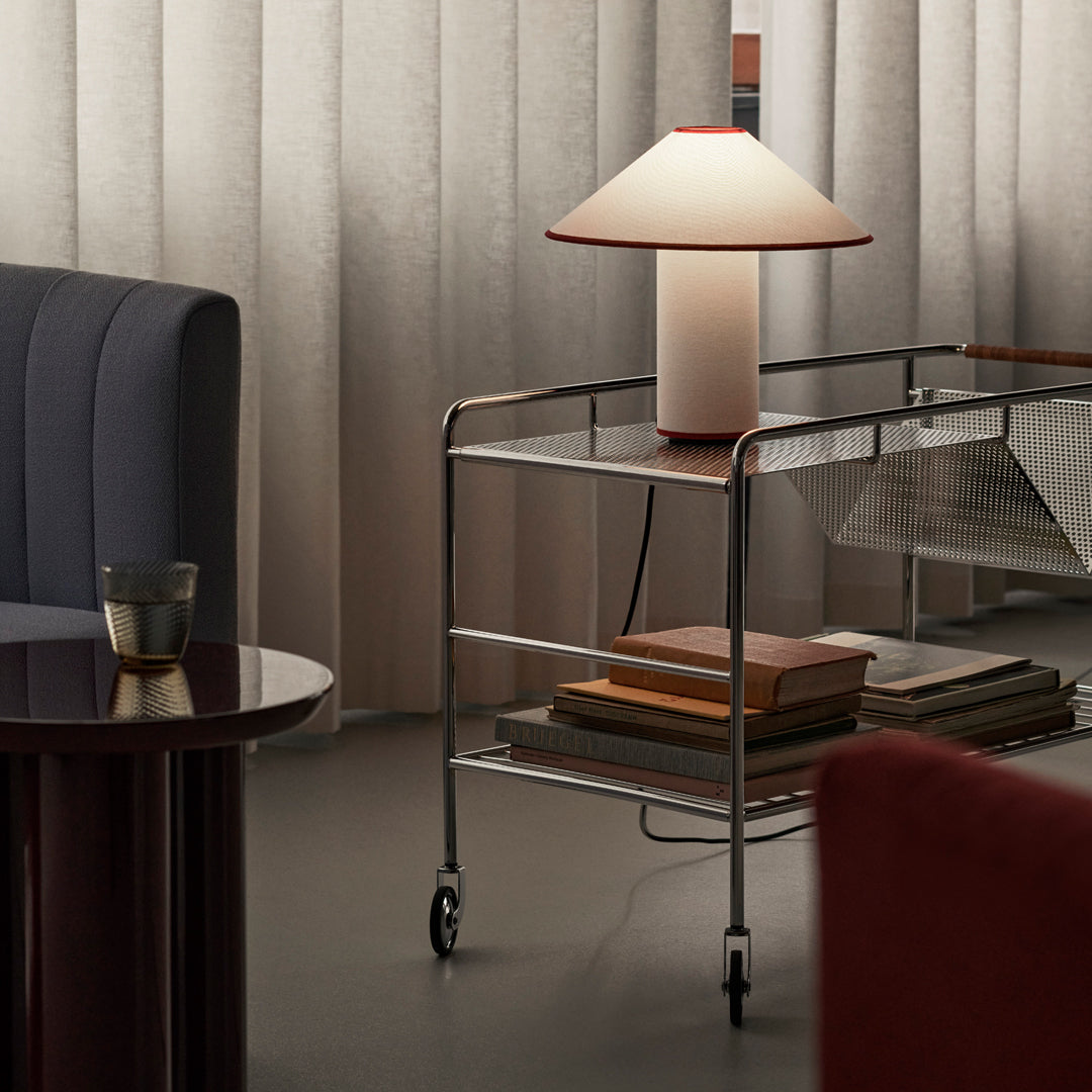Lumora Vintage LED Tischlampe – Dimmbar Messing Wohnzimmer