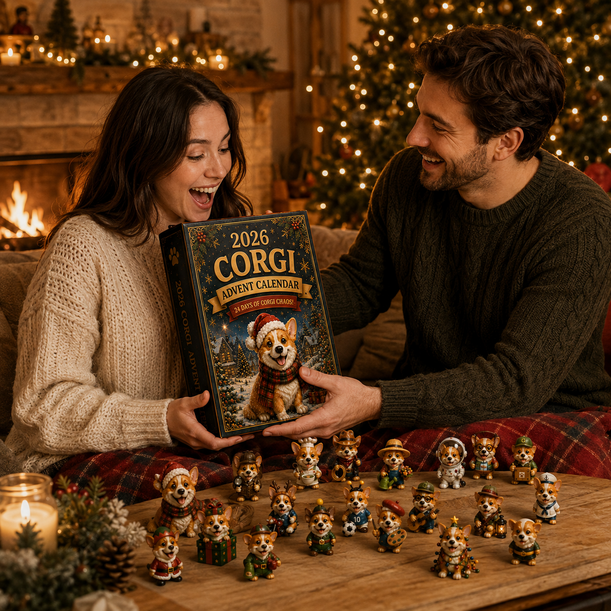 Corgi-Chaos Adventskalender 2026 – 24 Überraschungen für Kinder und Corgi-Fans 1
