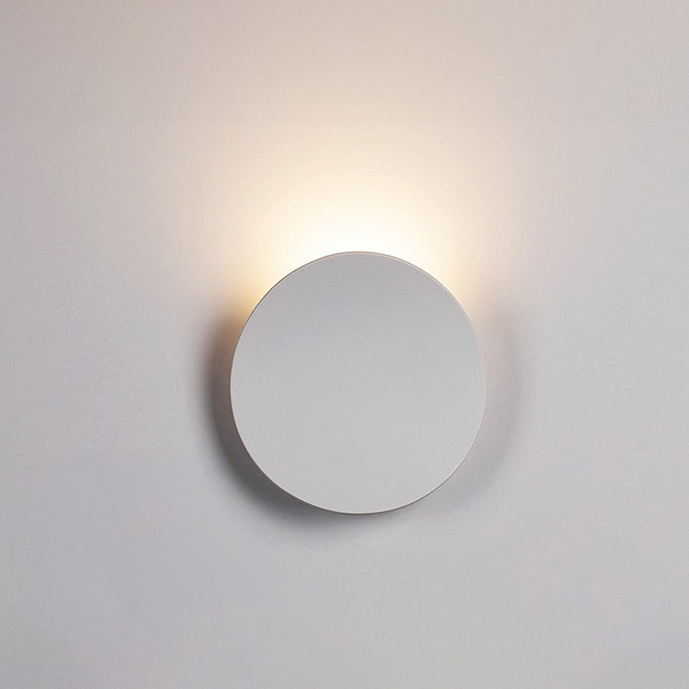 Aluminium Disc LED Wandleuchte - Minimalistisches Design für elegante Beleuchtung