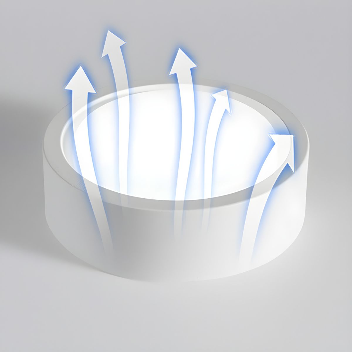Deckenlampe | Zylindrische Form, Integrierte LED 4