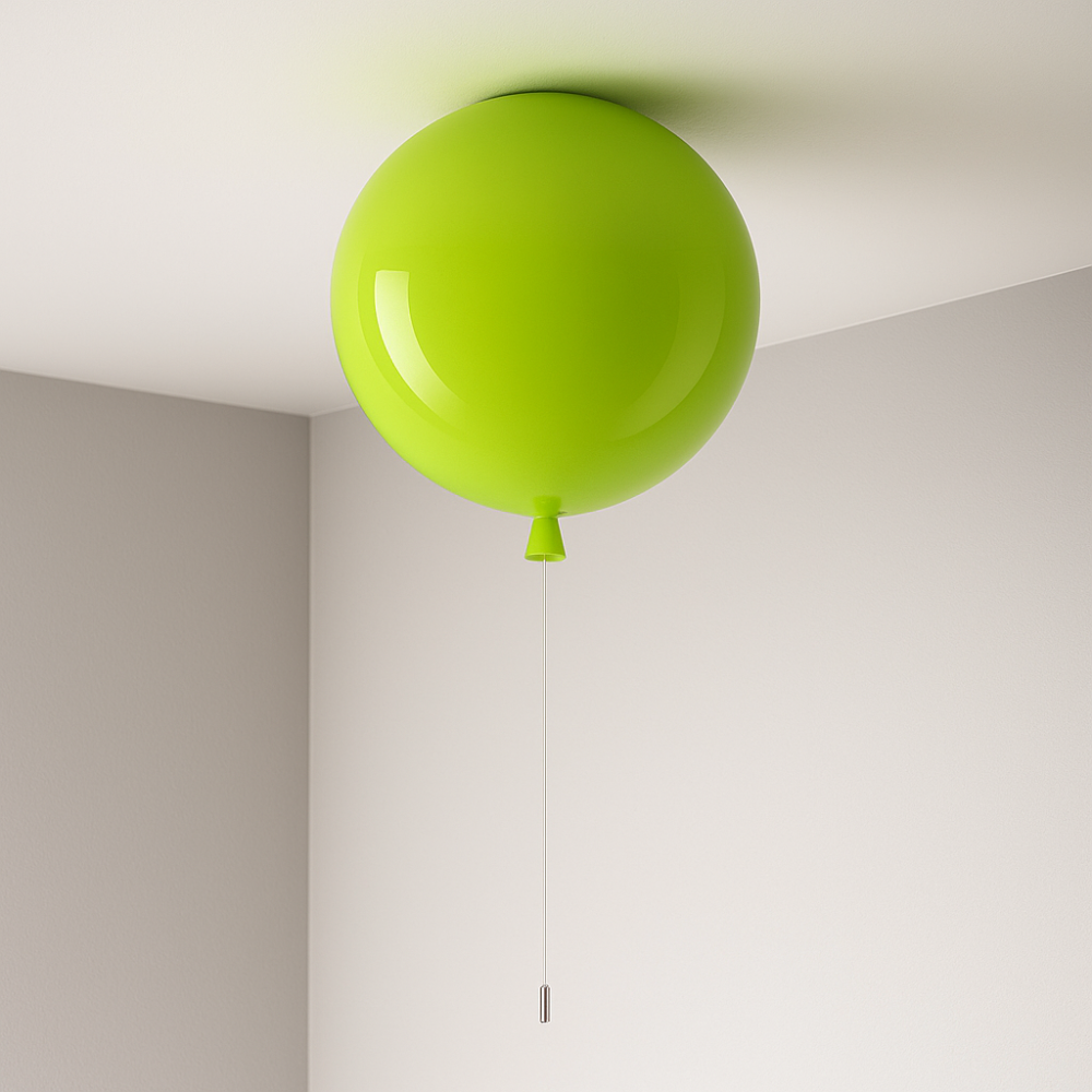 SkyGlow Deckenleuchte im Ballonstil – Modernes LED-Design in Weiß fürs Wohnzimmer