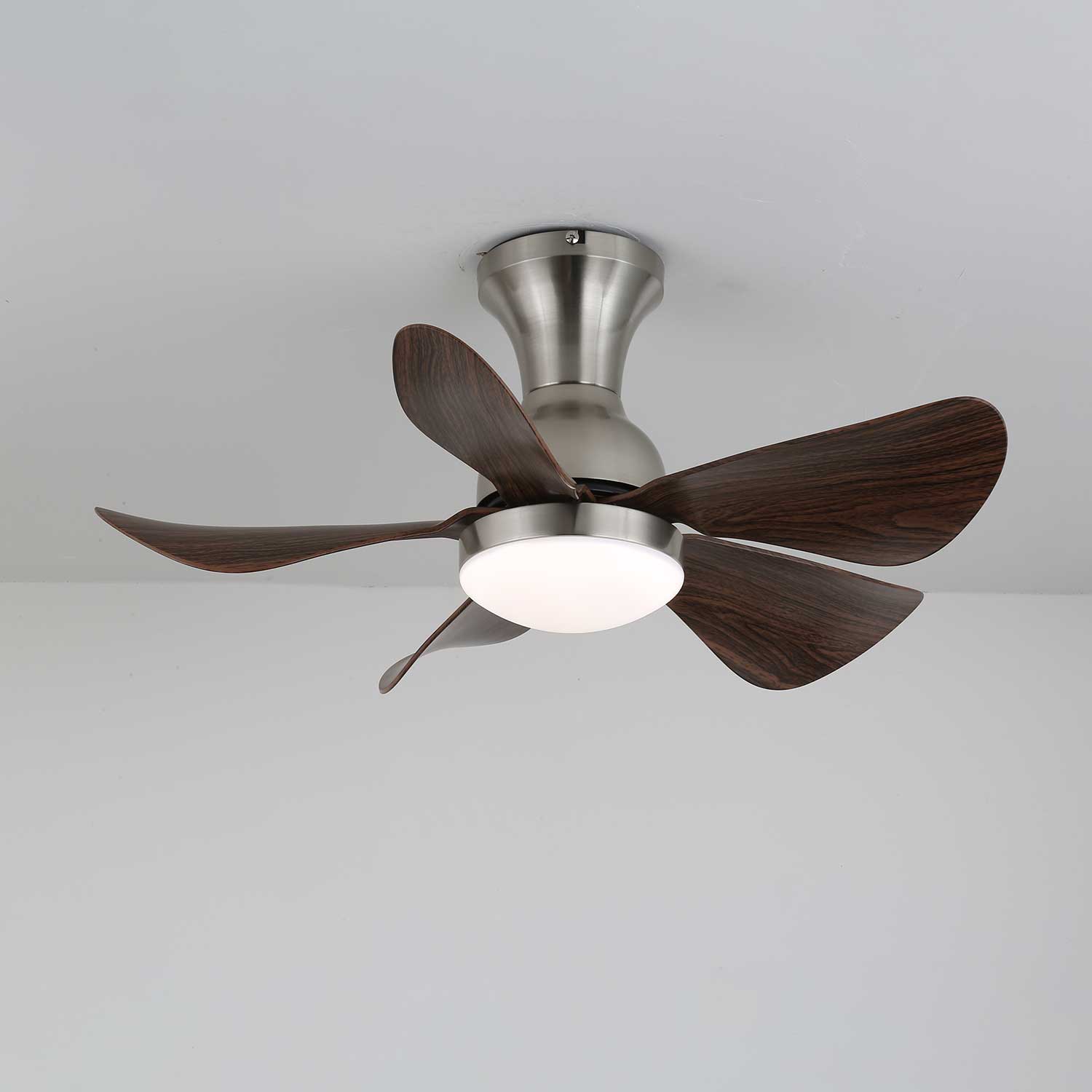 Deckenventilator | ABS-Flügel in Holzoptik, Deckenventilator mit Licht 6