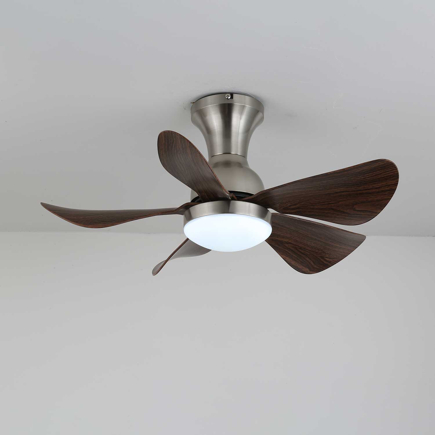 Deckenventilator | ABS-Flügel in Holzoptik, Deckenventilator mit Licht 7