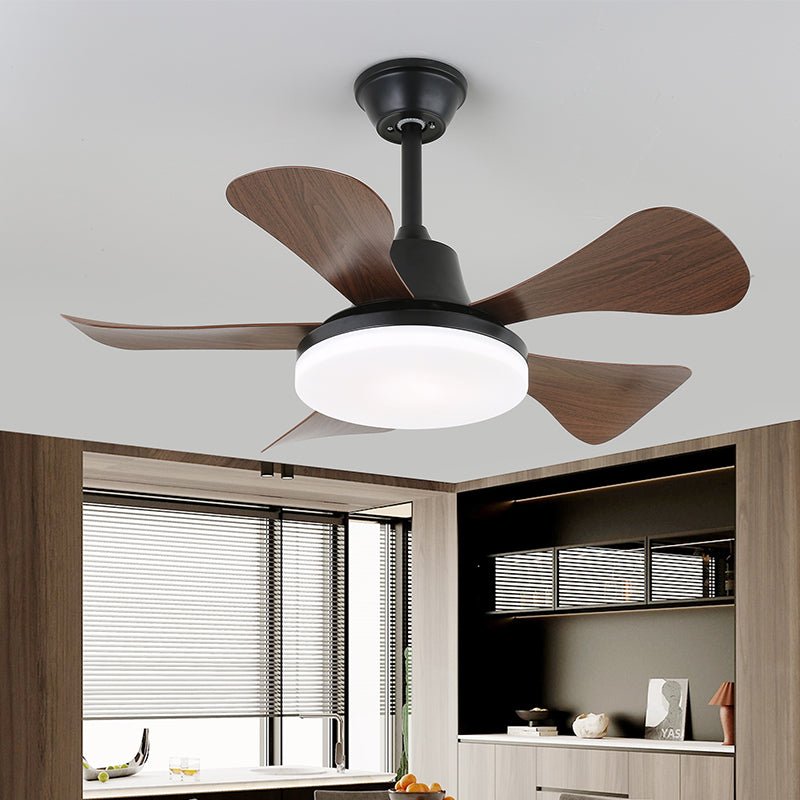 Deckenventilator | Holzklingen, LED-Licht, Fernbedienung 5