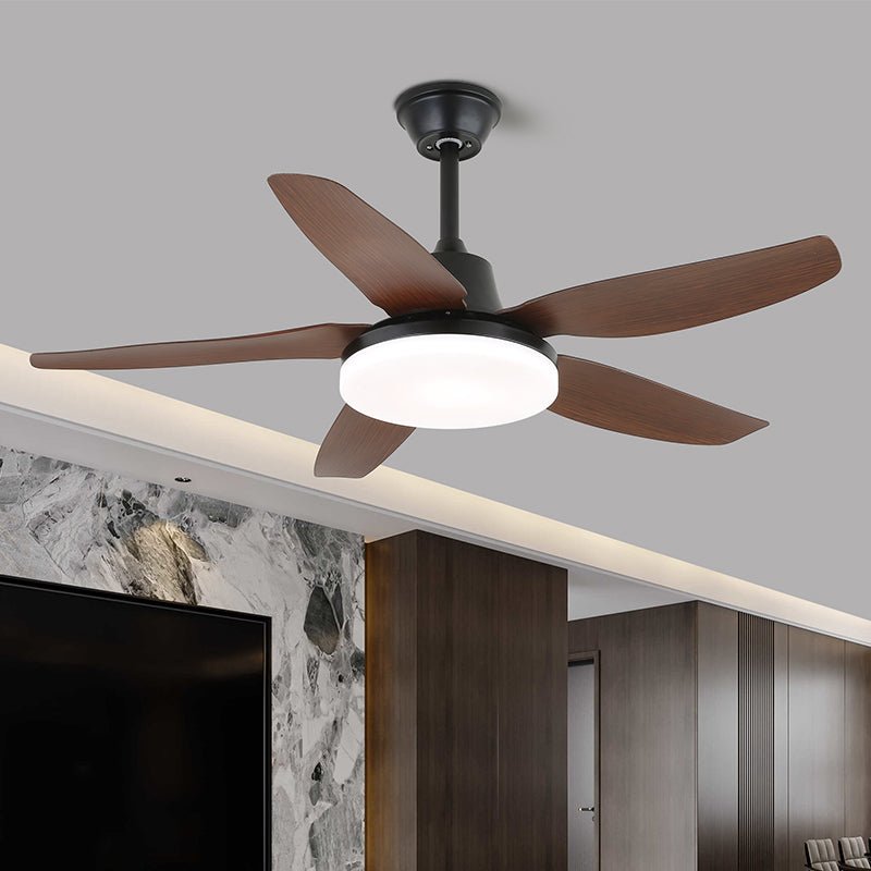 Deckenventilator | Holzklingen, LED-Licht, Fernbedienung 6