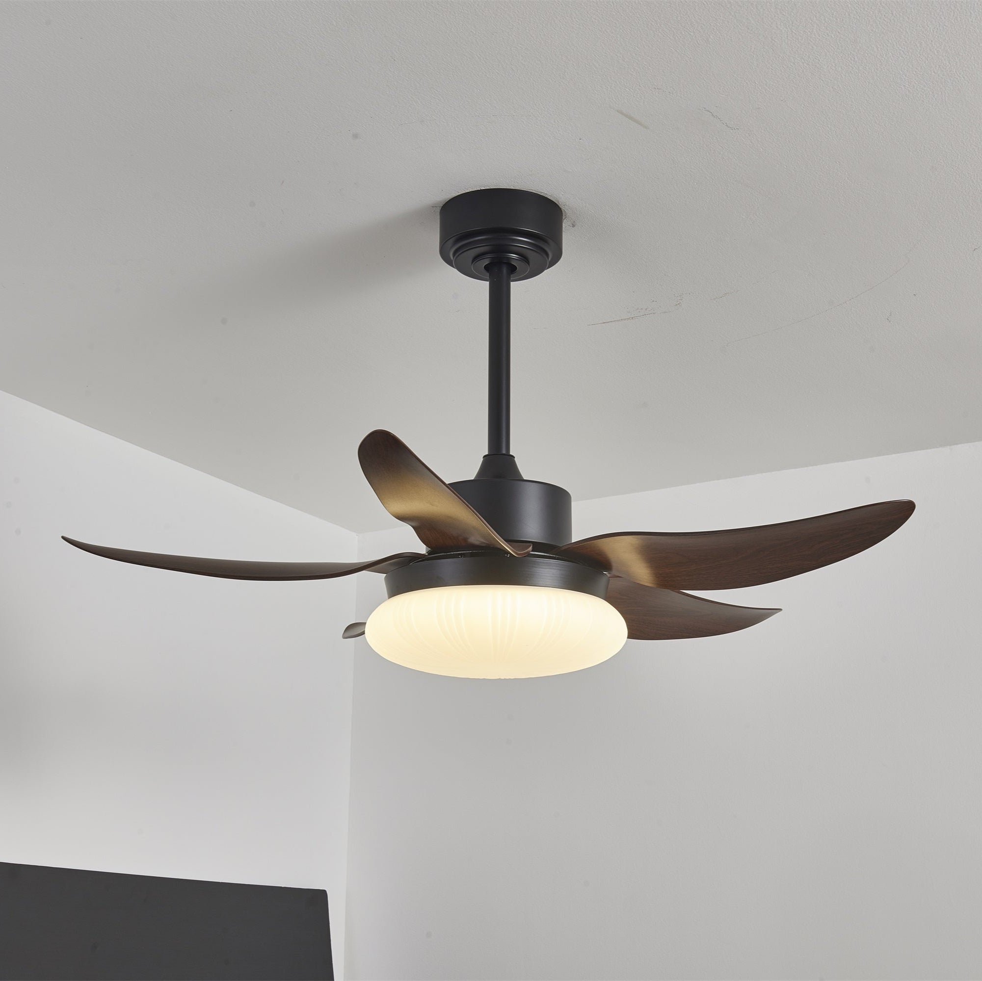 Deckenventilator | Holzoptik, Integriertes LED-Licht, Fernbedienung 2