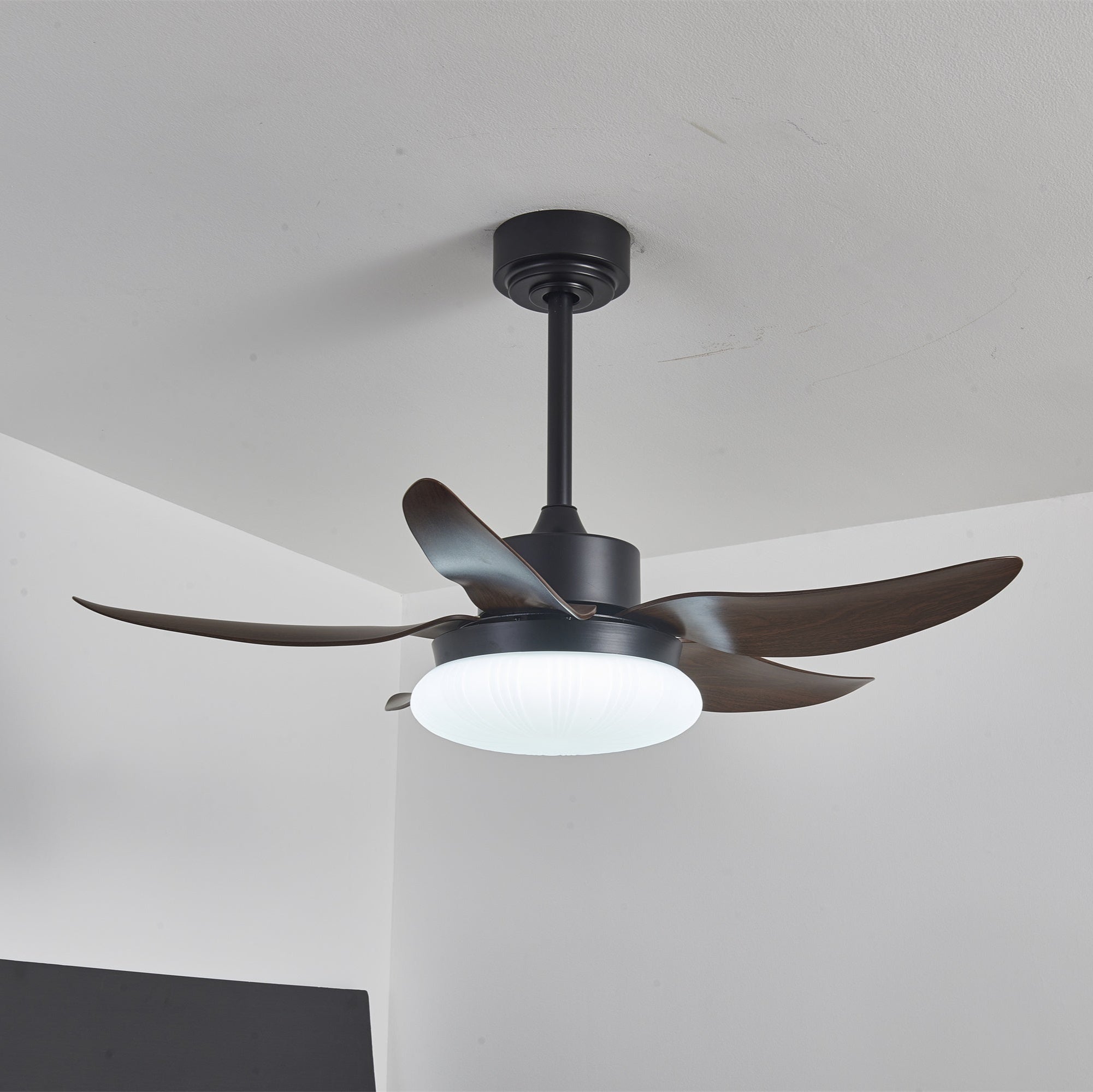 Deckenventilator | Holzoptik, Integriertes LED-Licht, Fernbedienung 4