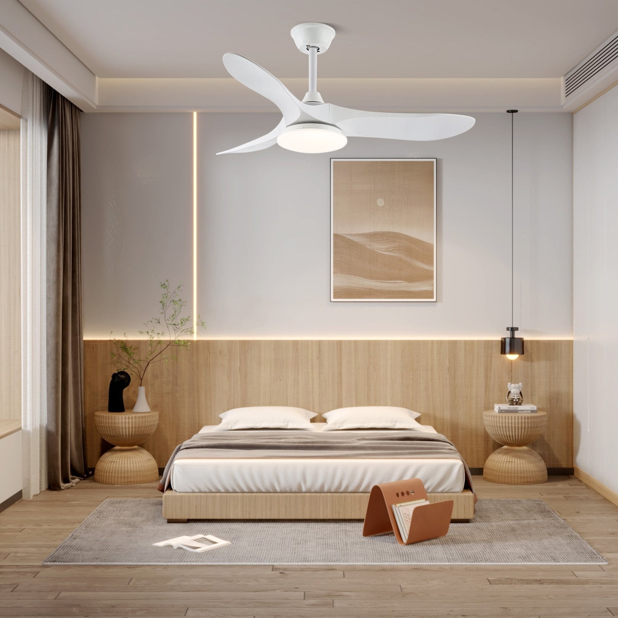 Deckenventilator | Minimalistisches Design, Integriertes LED-Licht 4