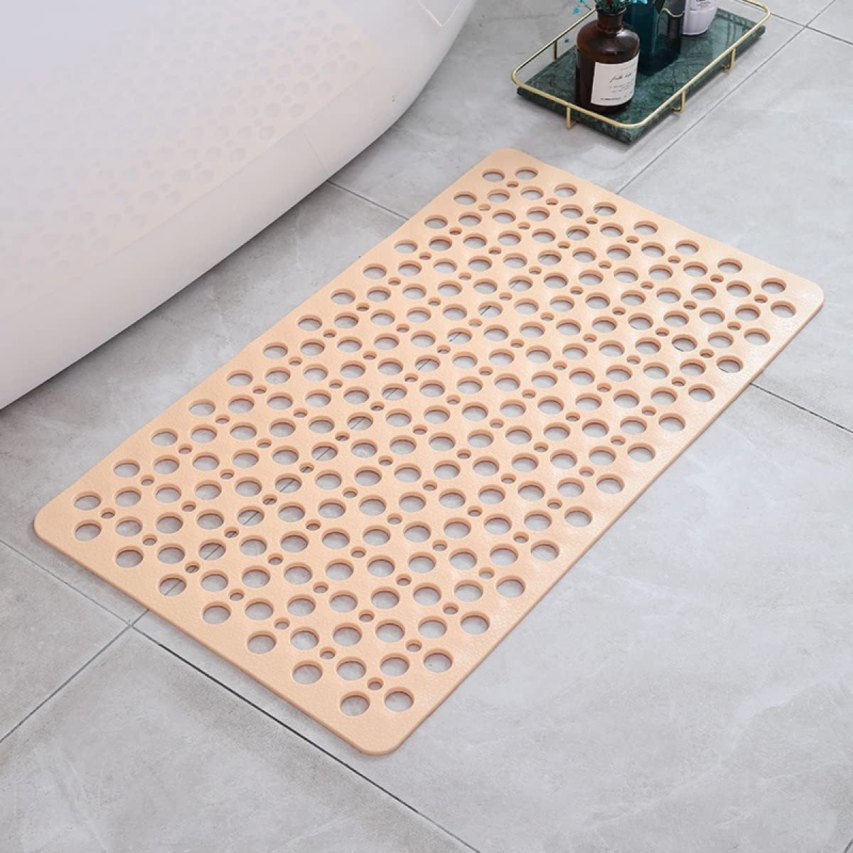 Duschmatte | Rutschfeste Oberfläche, Saugnäpfe mit Drainage 10