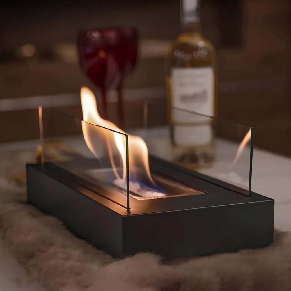 Everlasting Flame™ Tischkamin – Elegantes Ethanol Tischfeuer für Gemütliche Atmosphäre Indoor 0