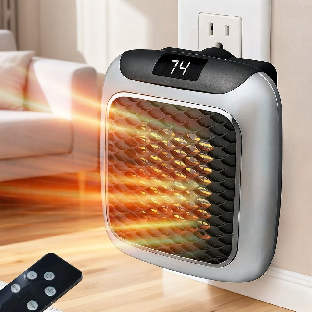 Keramikheizung Kompakt mit Thermostat und Timer
