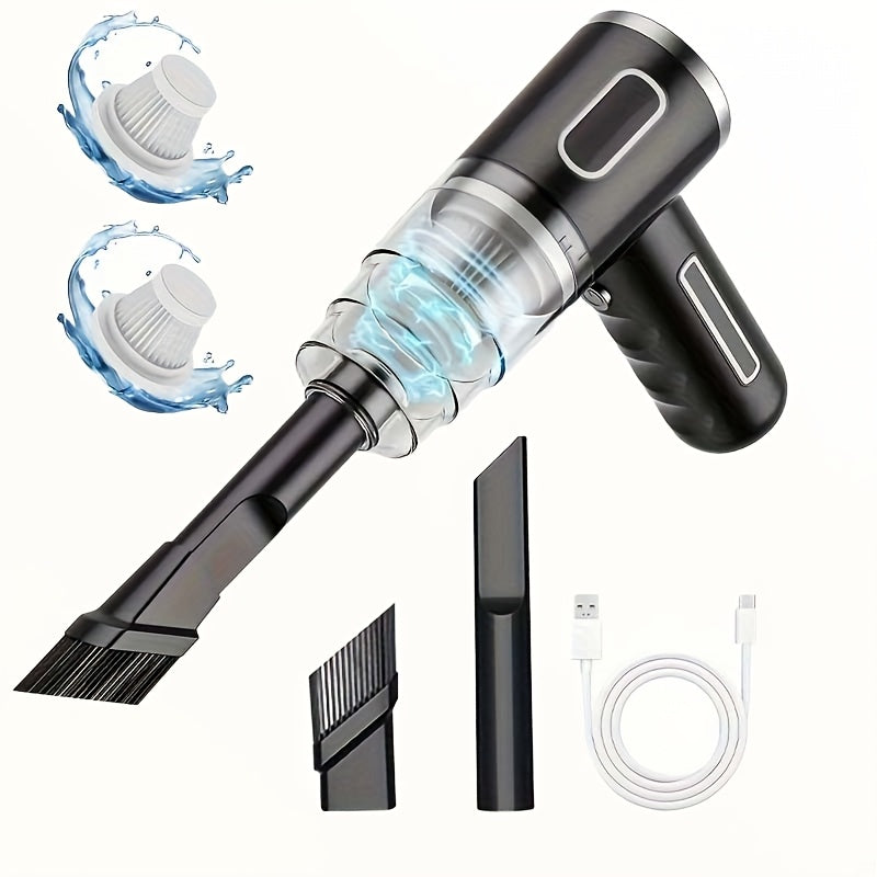 Handstaubsauger | Kabellos, USB-Aufladung, ABS-Gehäuse 0