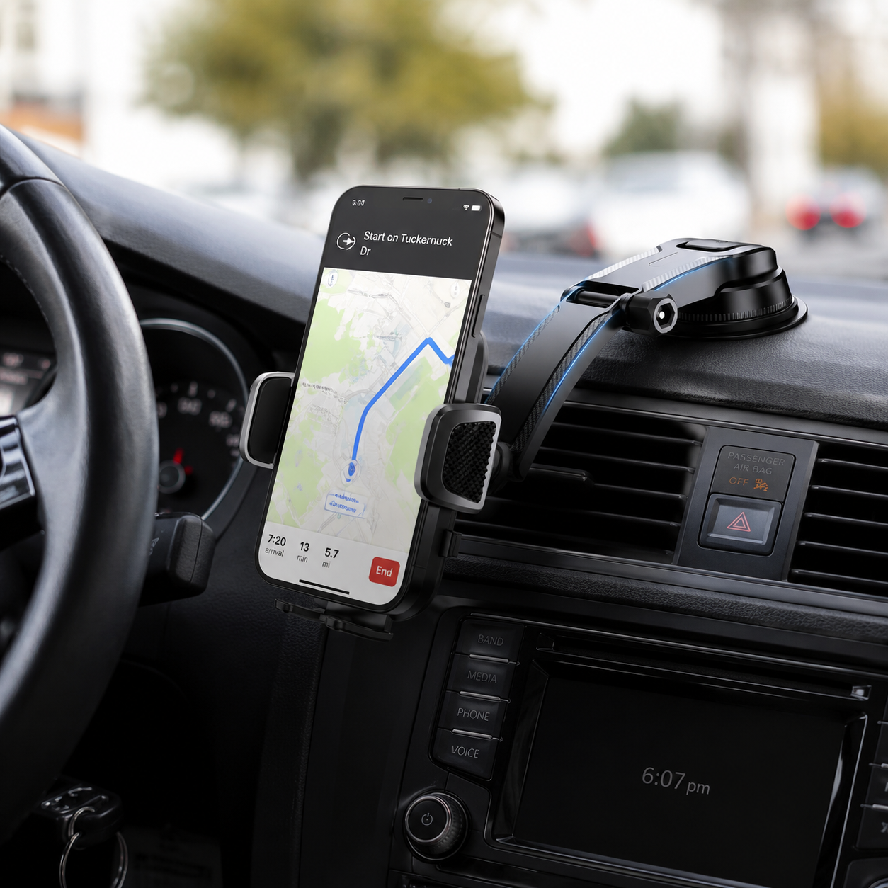 Handyhalterung fürs Auto | Verstellbar, 360° drehbar 3