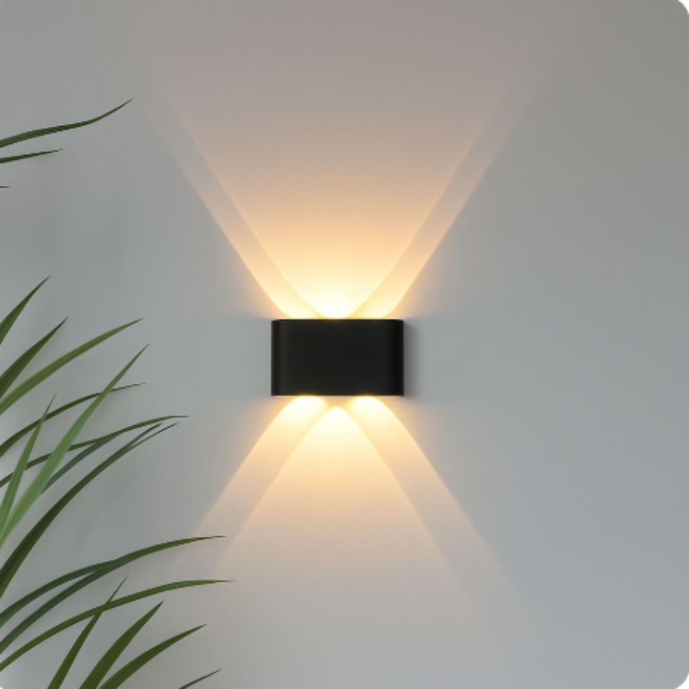 LED Wandleuchte für Innen & Außen – Wasserdicht, Modern & Minimalistisch
