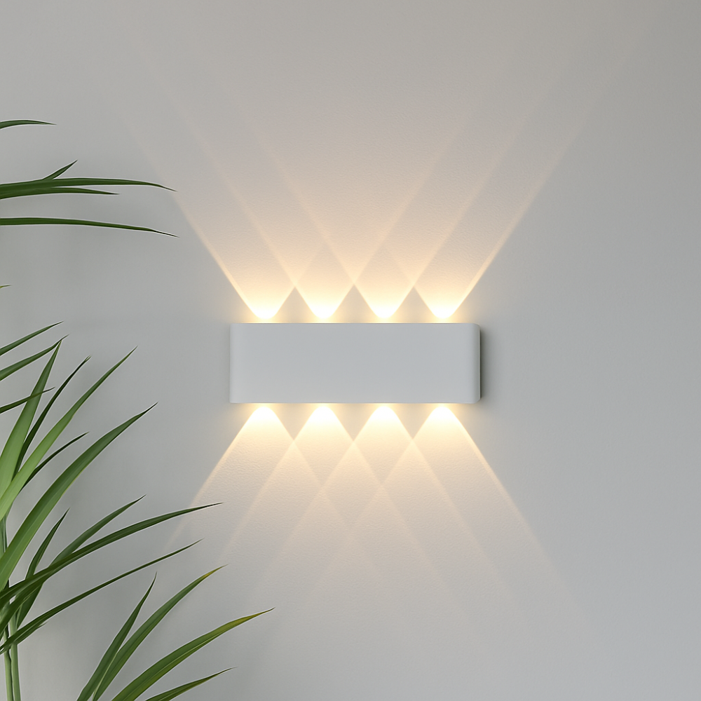 LED Wandleuchte für Innen & Außen – Wasserdicht, Modern & Minimalistisch