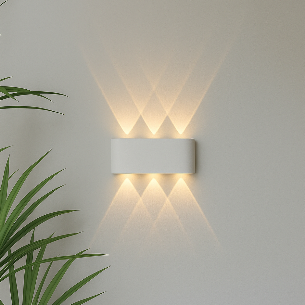 LED Wandleuchte für Innen & Außen – Wasserdicht, Modern & Minimalistisch