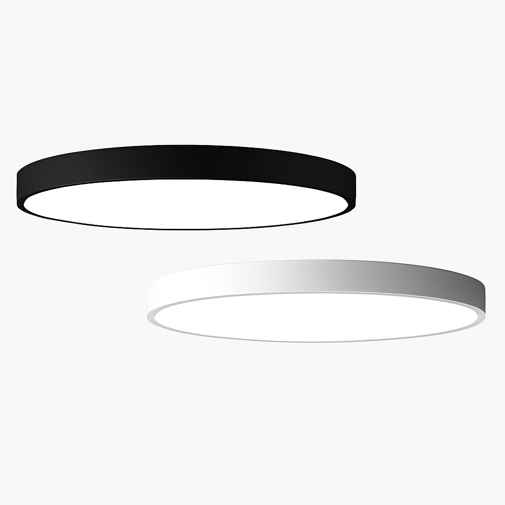LED Deckenleuchte | Flaches Profil, Milchglasdiffusor 0