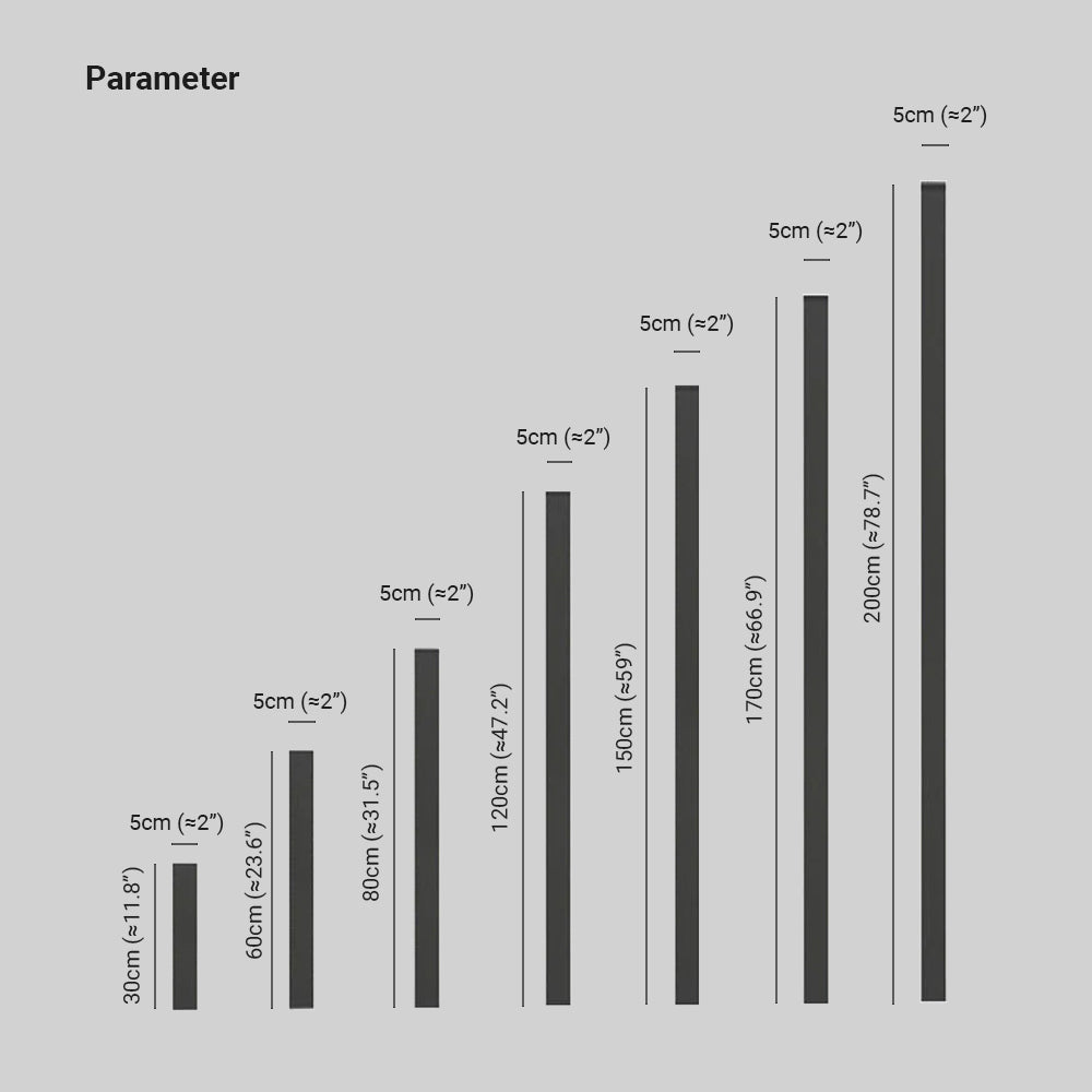 VantaGlow LED-Wandleuchte – Schwarz, modern, für Garten & Flur