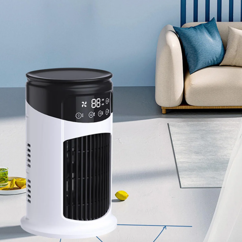 Mobiles Klimagerät Maxbell 5V USB – Leise 36dB – 300ml Wassertank – Für Büro & Schlafzimmer