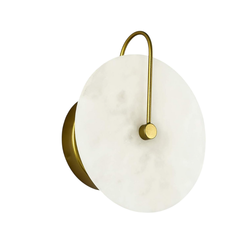 LumeRock LED-Wandleuchte mit Marmor – Modern & Elegant für Wohnzimmer