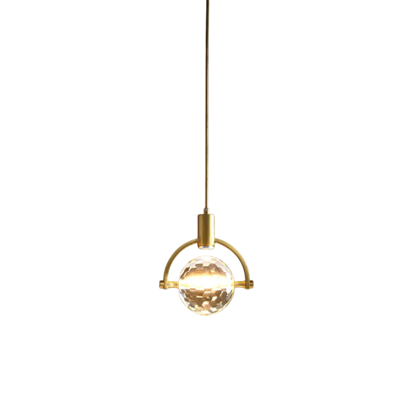 LumiGlide - Moderne Kristall-LED-Hängeleuchte