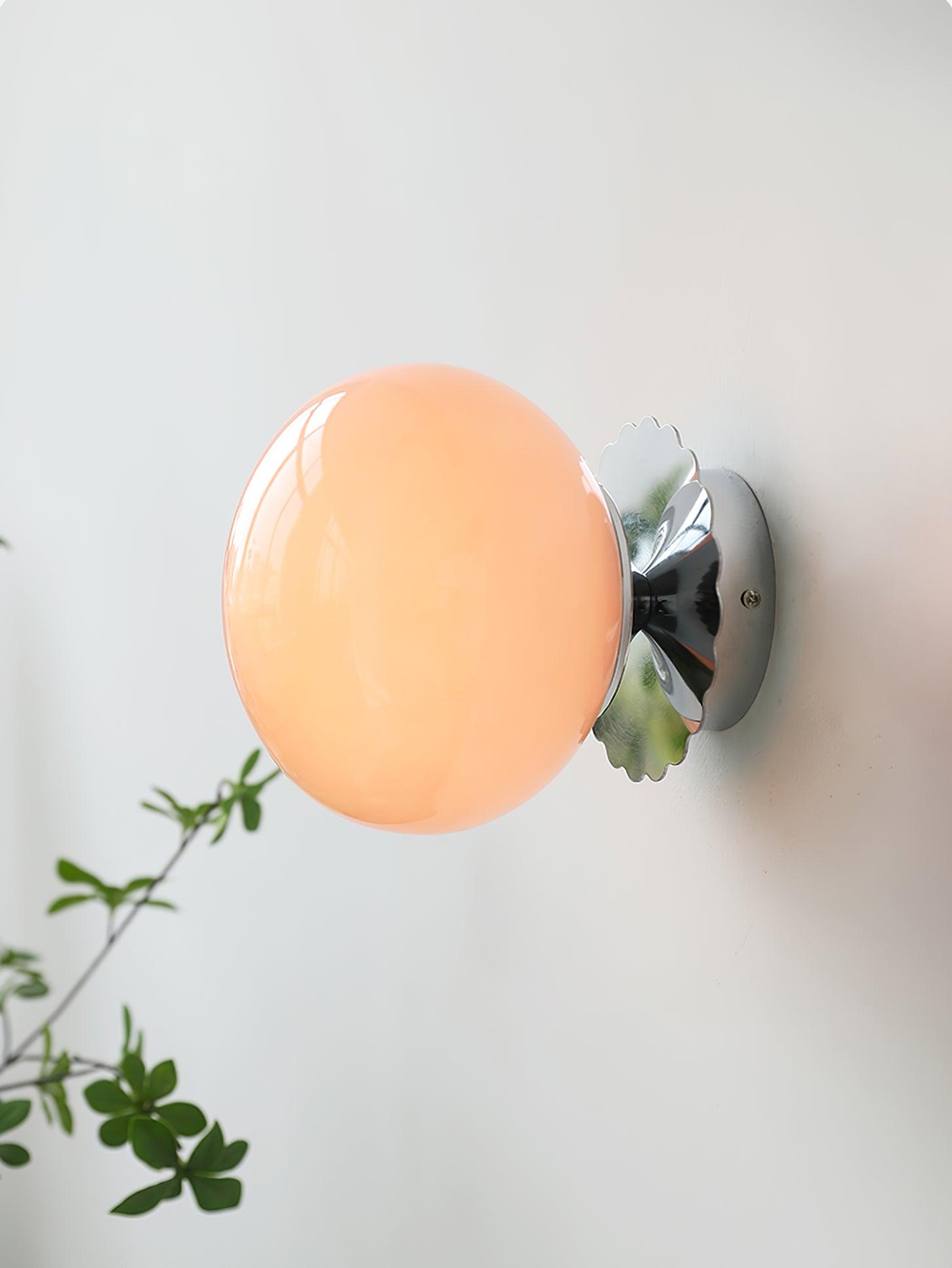 MarshGlow – Runde Konsolenleuchte Modern Weiß Ideal für Flur & Wohnbereich