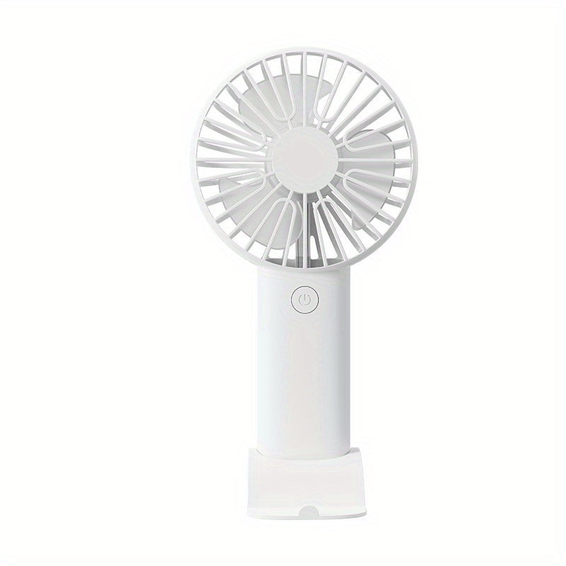 Mini-Tischventilator | Schwarzes ABS-Gehäuse, USB-Aufladung 0