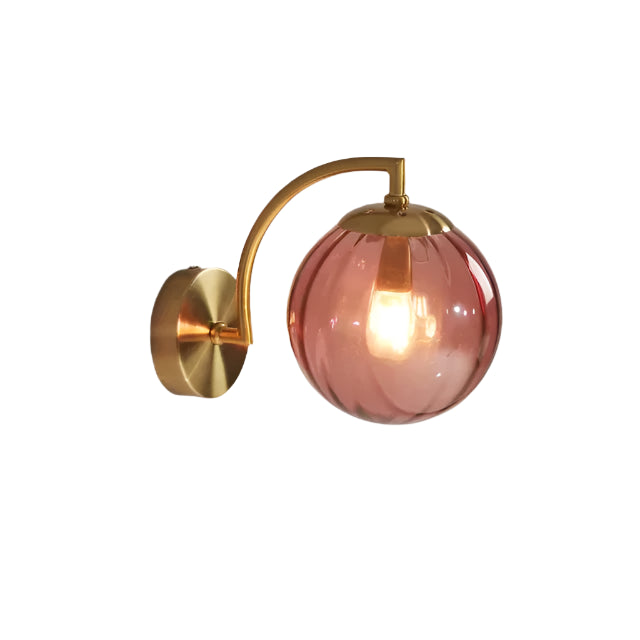 GlansVee - Minimalistische Glas-Wandleuchte