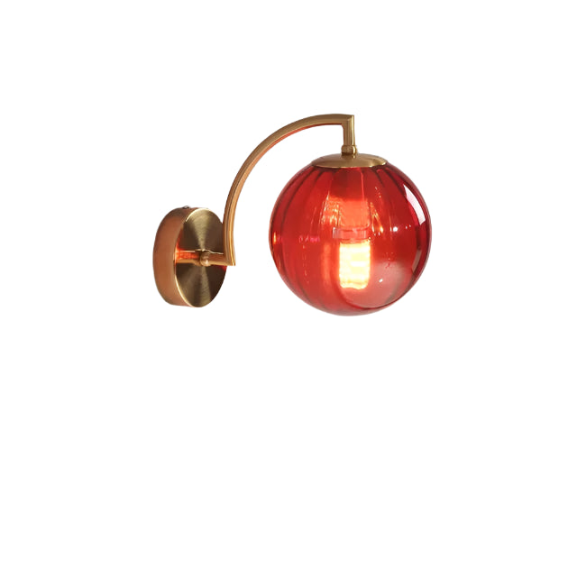 GlansVee - Minimalistische Glas-Wandleuchte