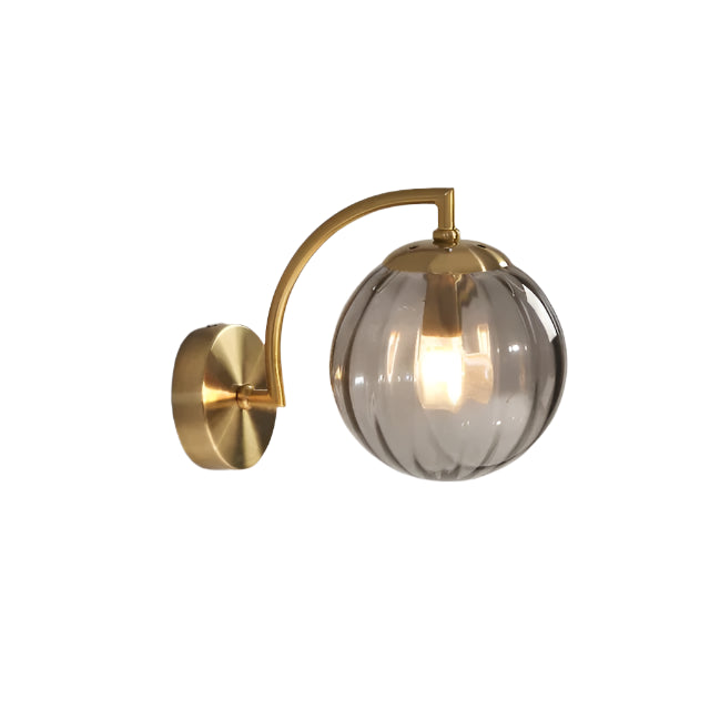 GlansVee - Minimalistische Glas-Wandleuchte