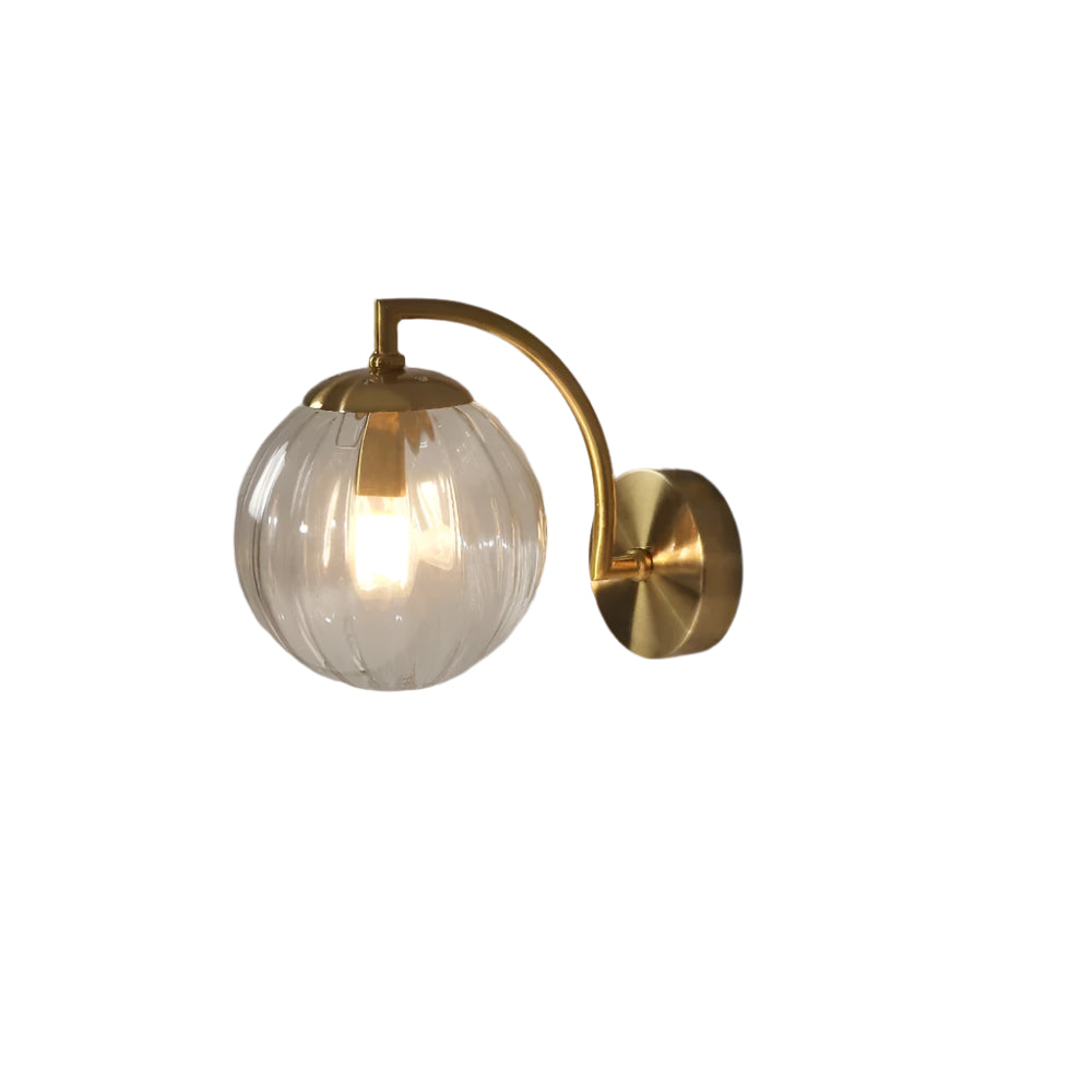 GlansVee - Minimalistische Glas-Wandleuchte