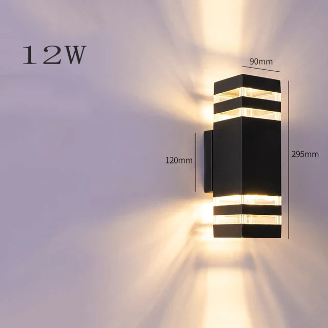 AquaLume – Wasserdichte LED-Außenleuchte robust IP65 Garten