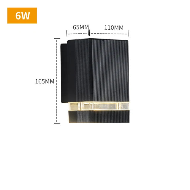 AquaLume – Wasserdichte LED-Außenleuchte robust IP65 Garten