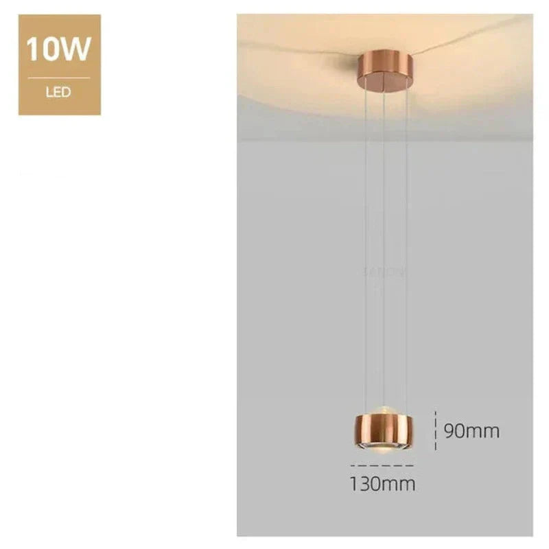 GlowSleek – Moderne Pendelleuchte Armatur