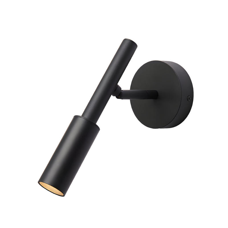 ModuLight LED-Wandleuchte – Dimmbar & Schwenkbar in Schwarz für Schlafzimmer