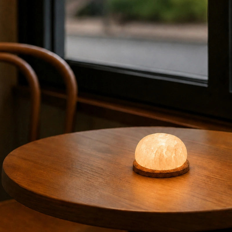 Nachttischlampe | Mineralisches Finish, Kabellos Wiederaufladbar 6