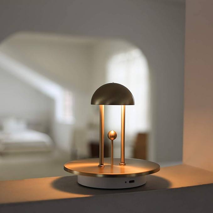 LumoBalance Tischlampe Modernes Design Warmweiß für Wohnzimmer