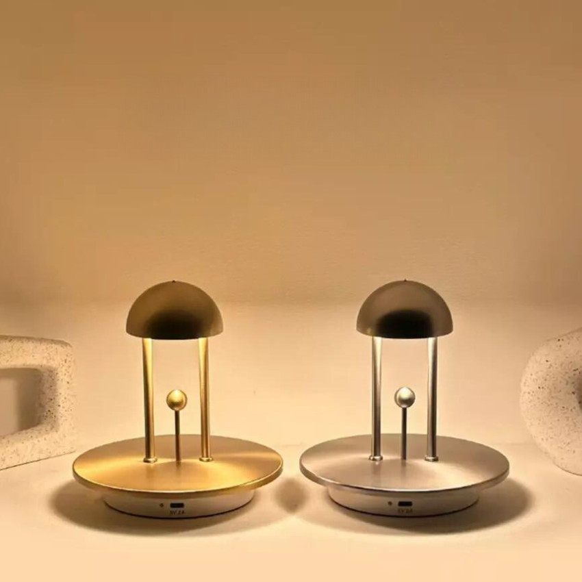 LumoBalance Tischlampe Modernes Design Warmweiß für Wohnzimmer