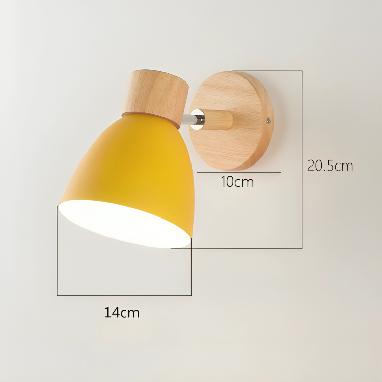 HyggeGlow - Minimalistische LED Wandleuchte Warm & Gemütlich