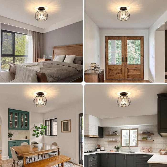 Nordische Pendelleuchte Glas – LED – Kugelform – Flur & Wohnzimmer